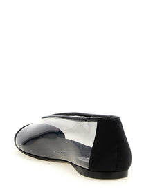 Moschino Pvc Ballet Flats Black