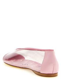 Moschino Pvc Ballet Flats Blue
