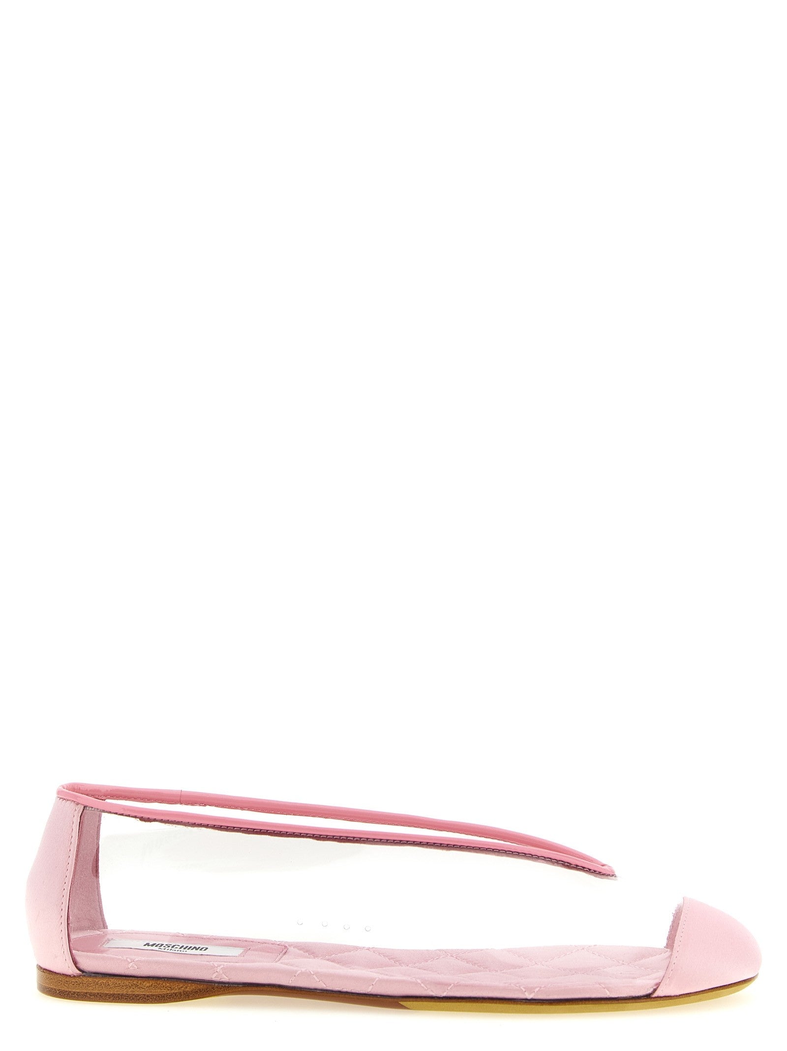 Moschino Pvc Ballet Flats Blue
