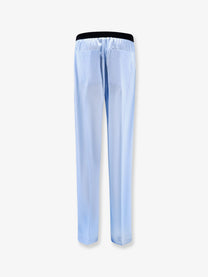 Tom Ford Women's Pyjamas Stretch Satin Trousers Grey