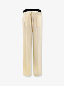 Tom Ford Women's Pyjamas Stretch Satin Trousers Yellow