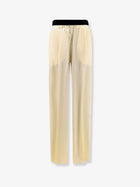 Tom Ford Women's Pyjamas Stretch Satin Trousers Yellow