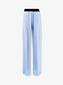 Tom Ford Women's Pyjamas Stretch Satin Trousers Grey