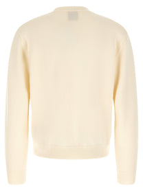 Casablanca Pyramid Abduction Sweater White