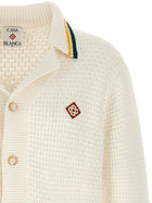 Casablanca Pyramide Doranges Cardigan White, view 3