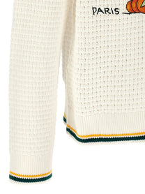 Casablanca Pyramide Doranges Cardigan White, view 4