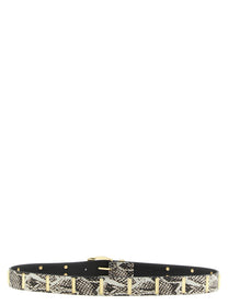 Pinko Python Belt Grey