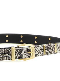 Pinko Python Belt Grey