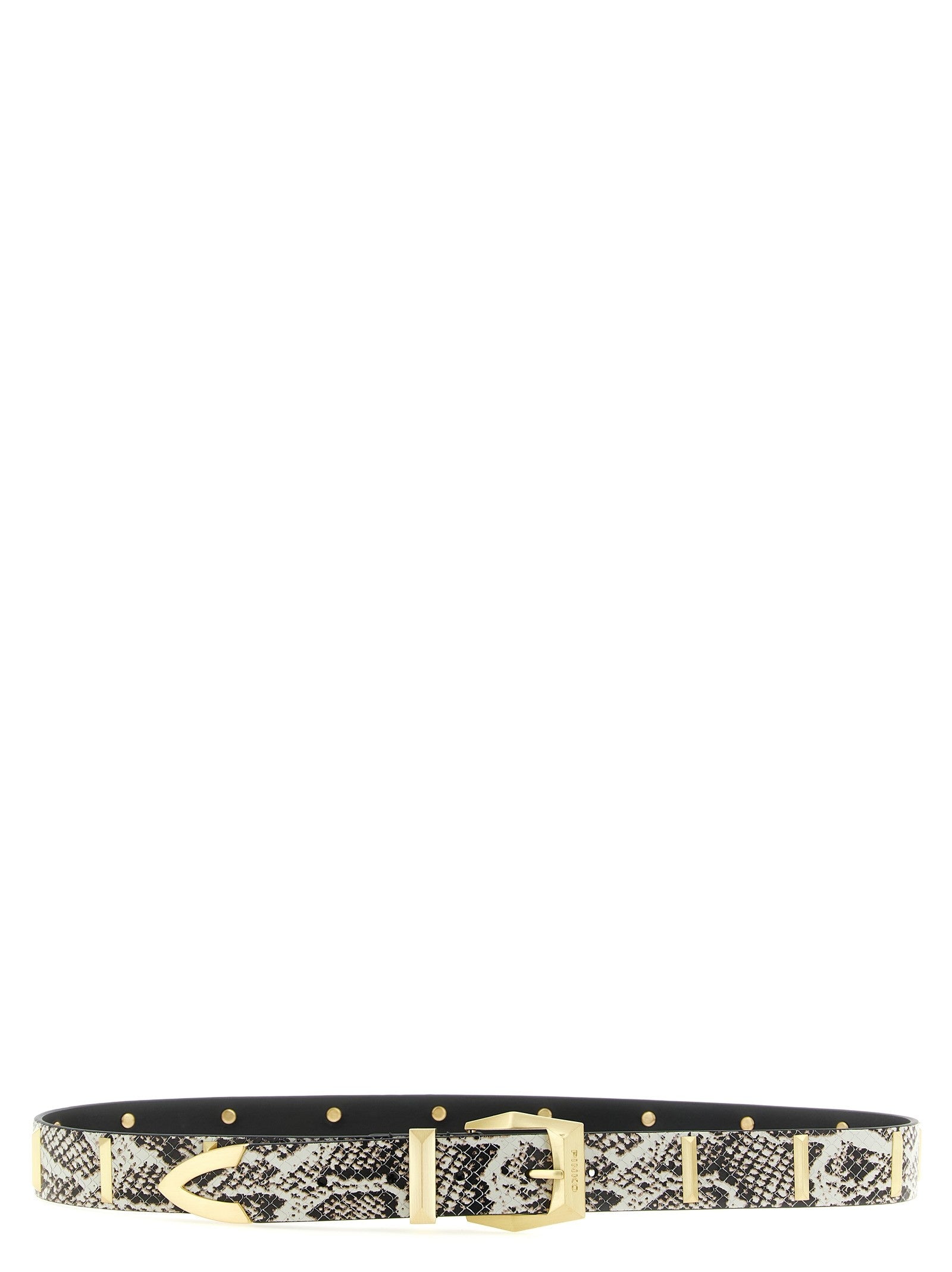 Pinko Python Belt Grey
