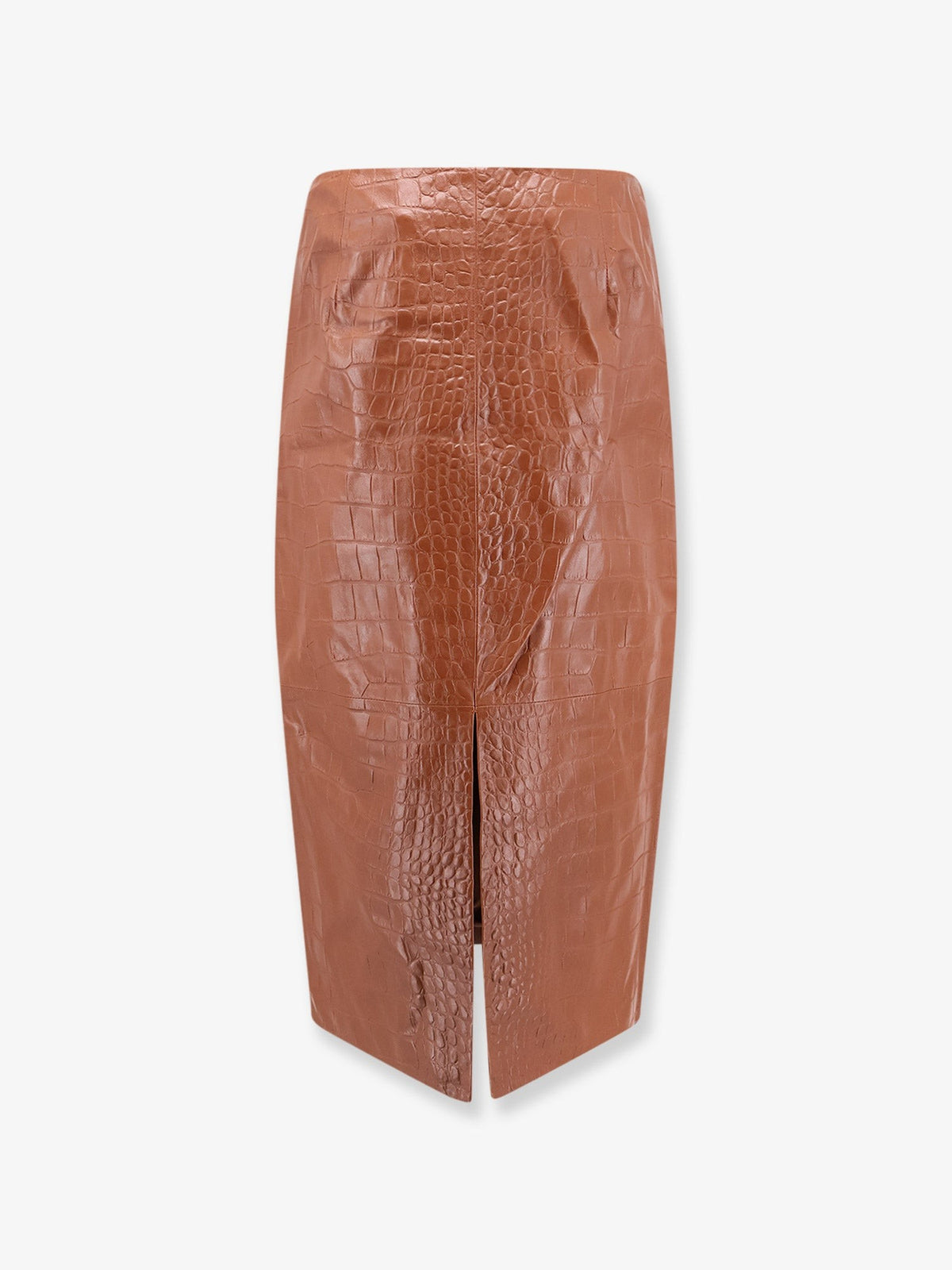 ARMA Women's Python Print Skirt Beige