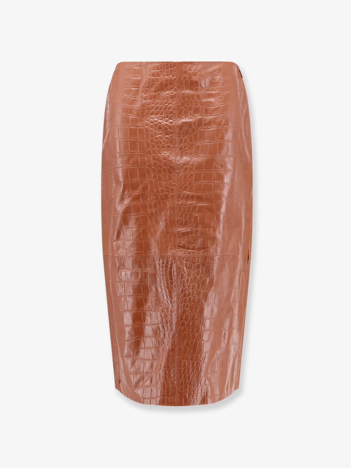 ARMA Women's Python Print Skirt Beige