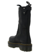 Rick Owens Quad Sole Pull on Drmartens Rickowens Boots Black, view 3