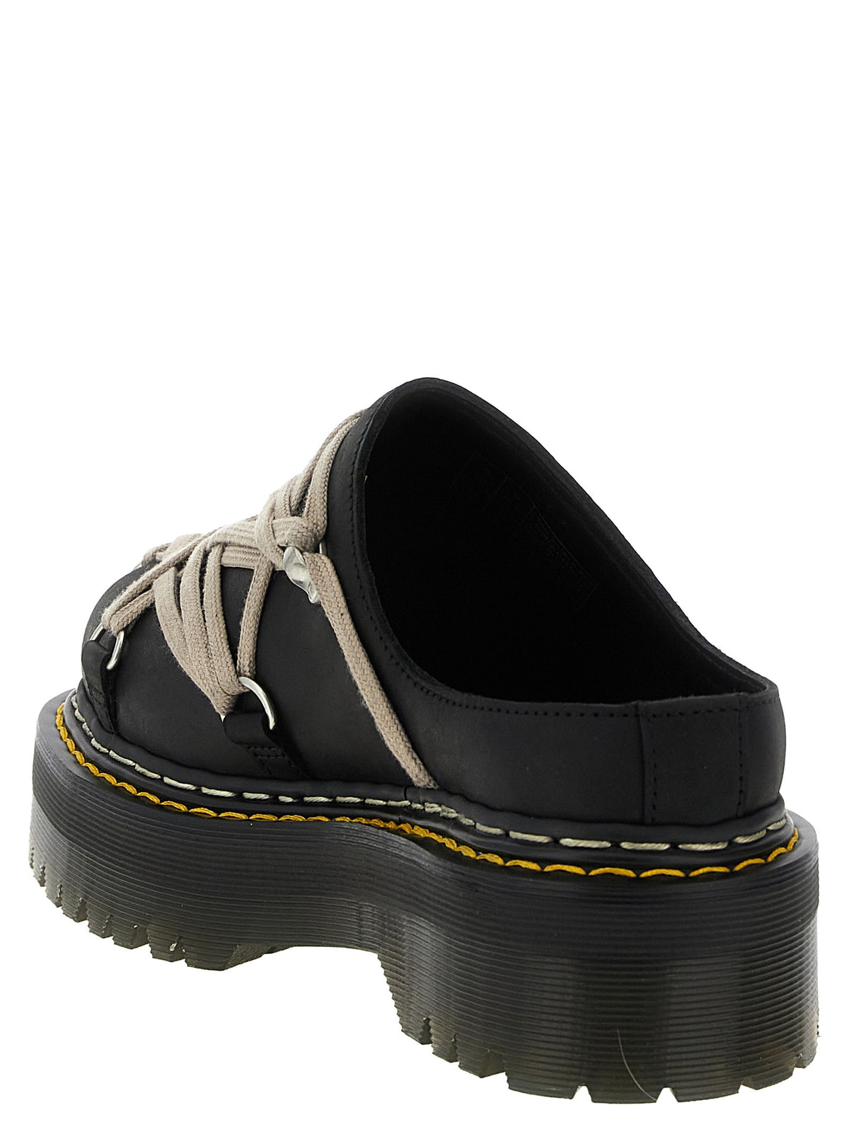 Rick Owens Quadsolemegalace® Mules Drmartens Rickowens Black, view 3