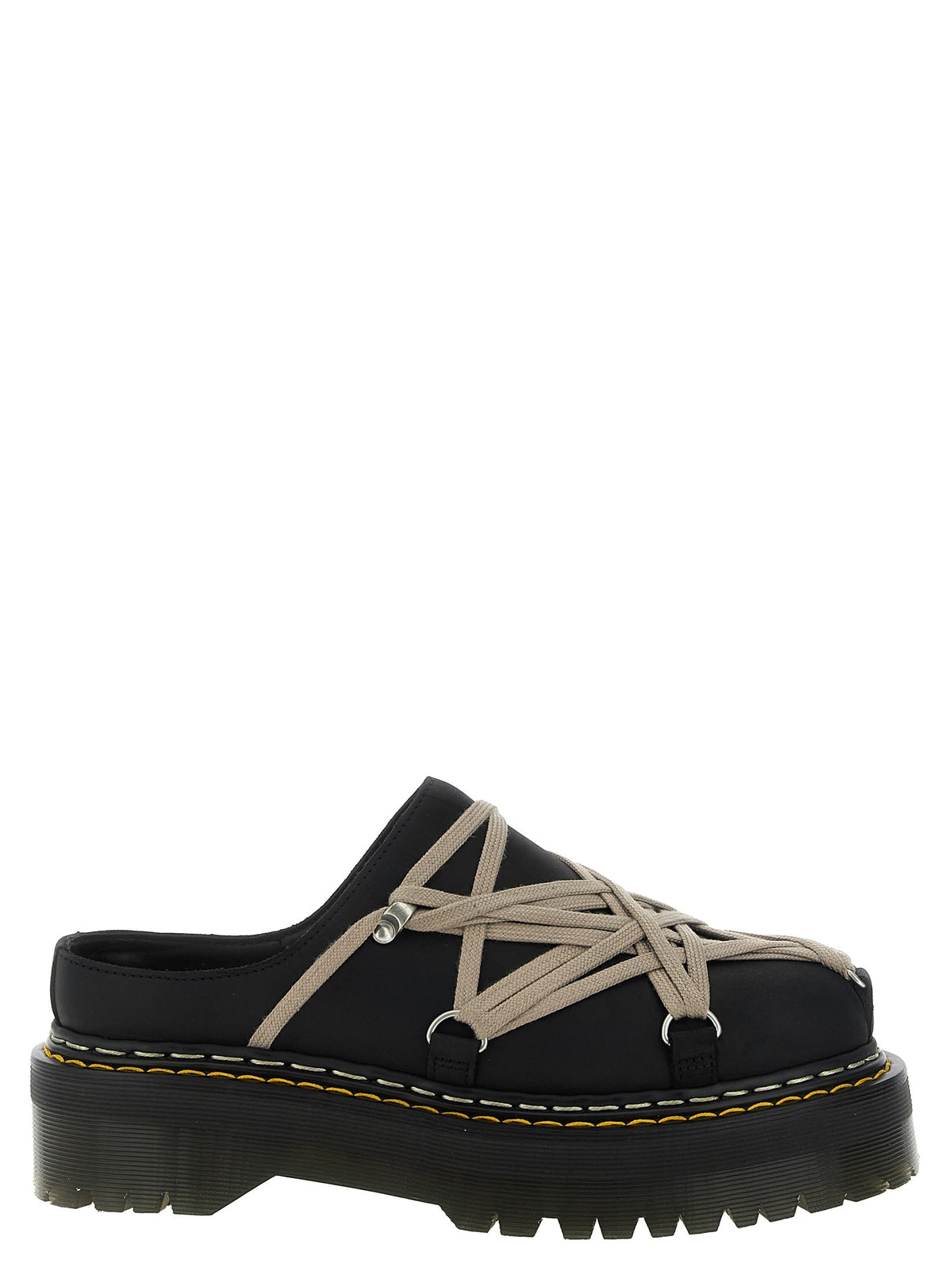 Rick Owens Quadsolemegalace® Mules Drmartens Rickowens Black