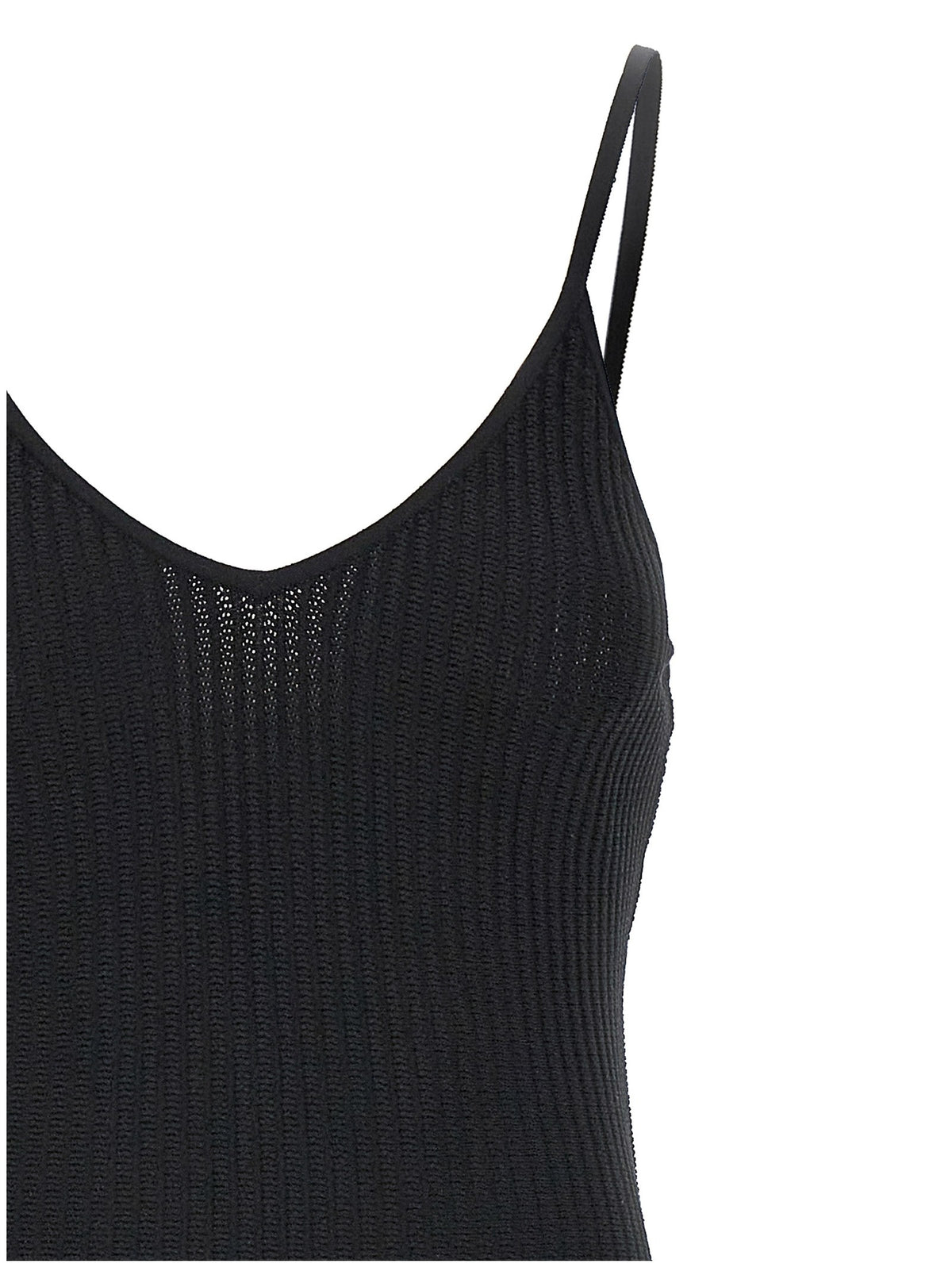 Khaite Queen Dress Black, view 3