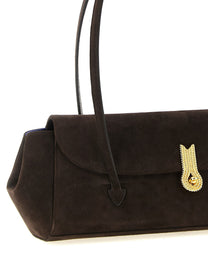 Amato Daniele Queen Piera Shoulder Bag Brown