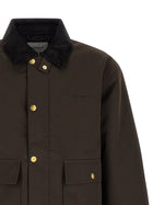 Carhartt Wip Men's Quentin Nylon Jacket Black, view 3