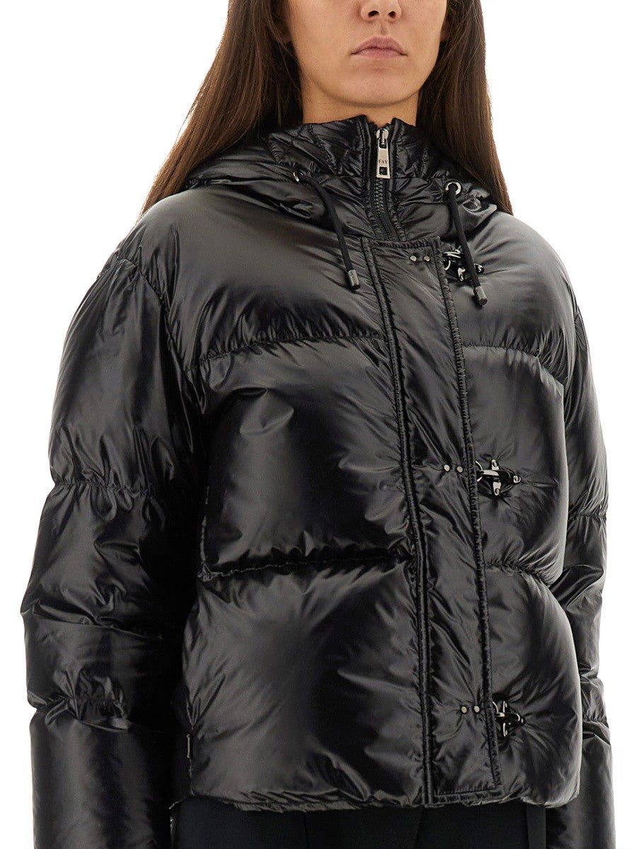 Fay Women's Down Jacket Black Fay