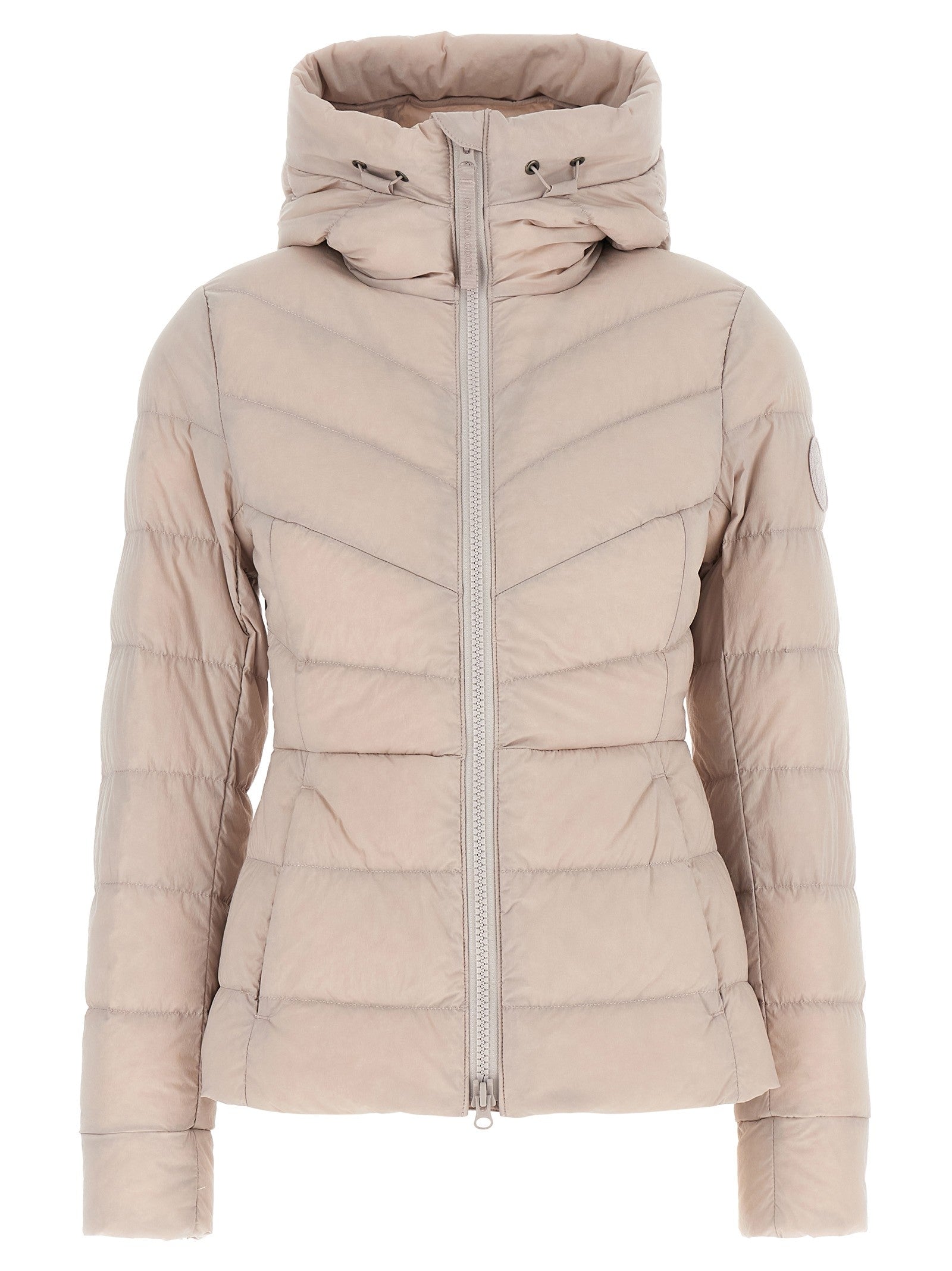 Canada Goose Quilted Clair Padded Down Jacket Beige
