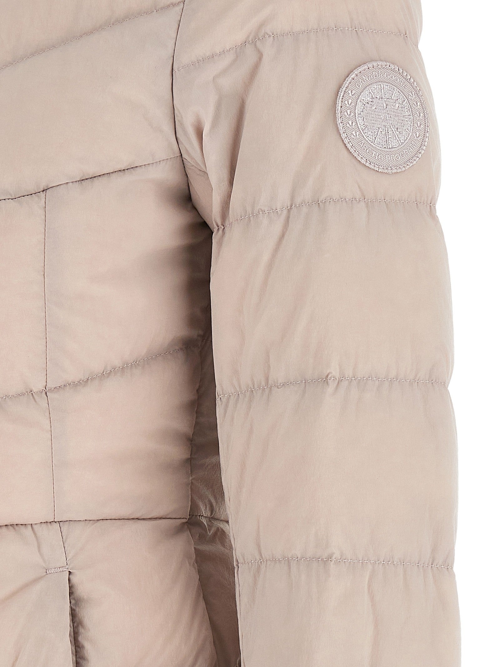Canada Goose Quilted Clair Padded Down Jacket Beige
