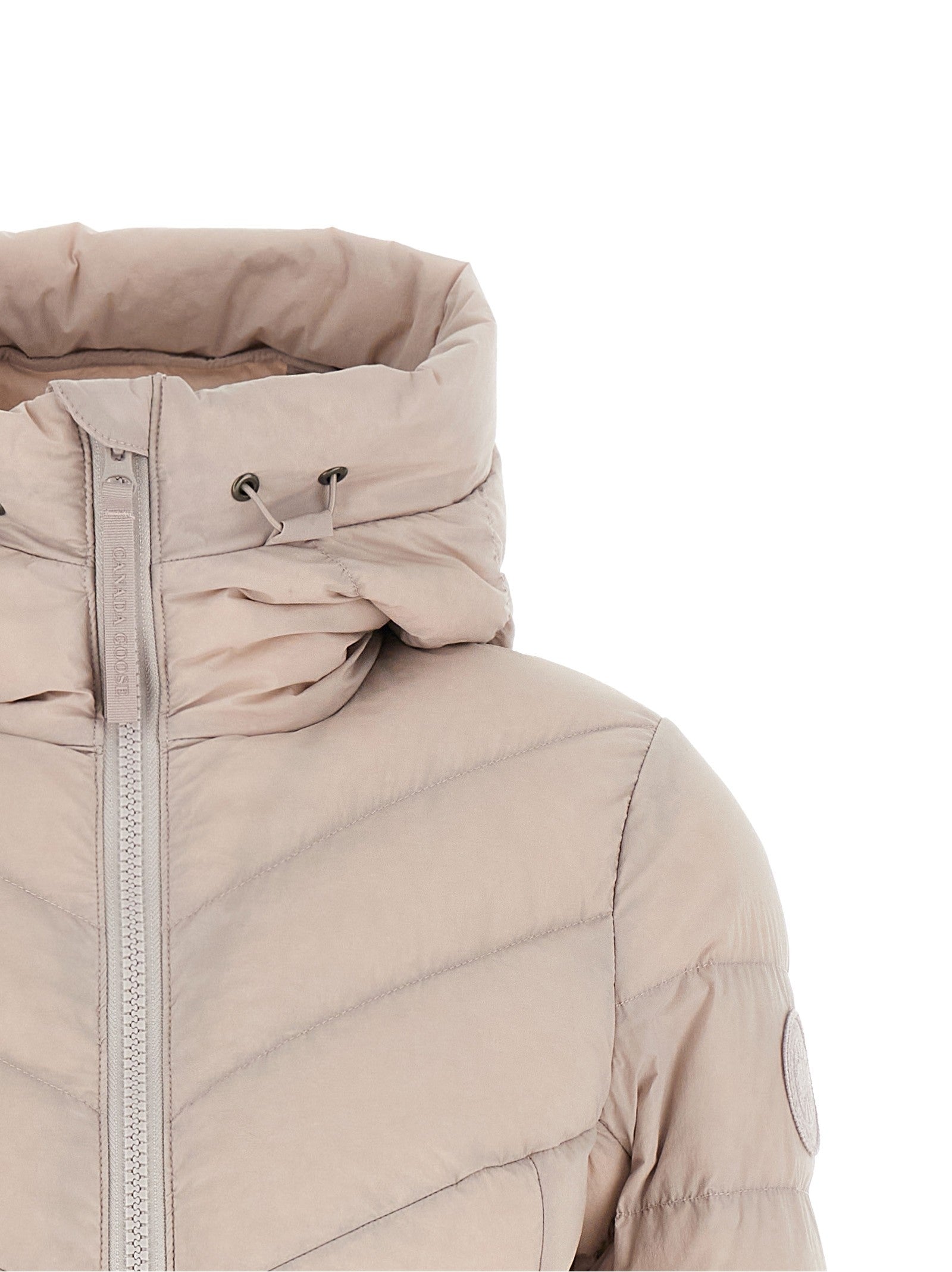 Canada Goose Quilted Clair Padded Down Jacket Beige