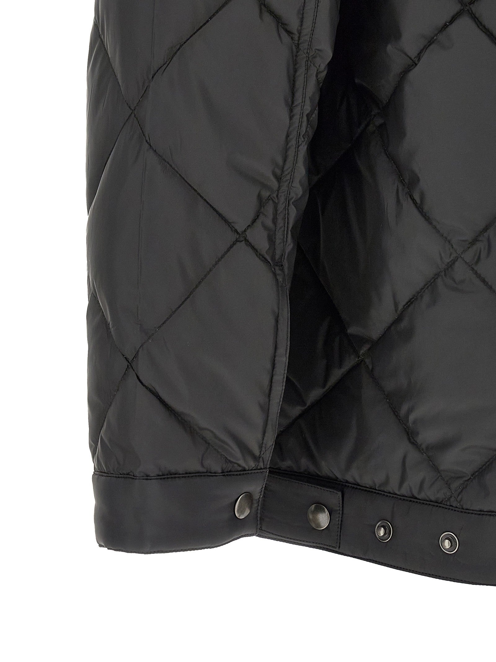 PRADA Quilted Down Jacket Black