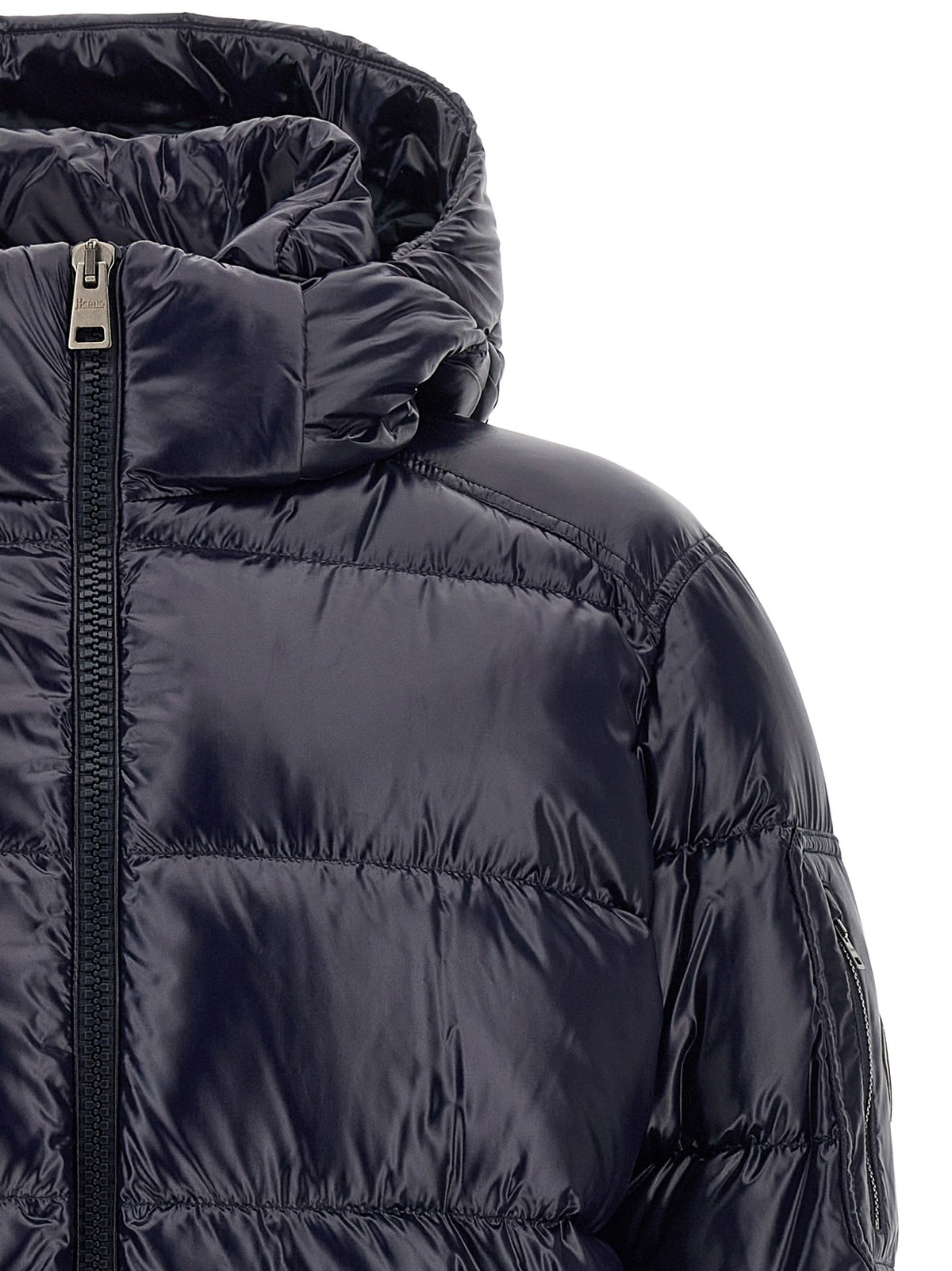 Herno Quilted Down Jacket Blue