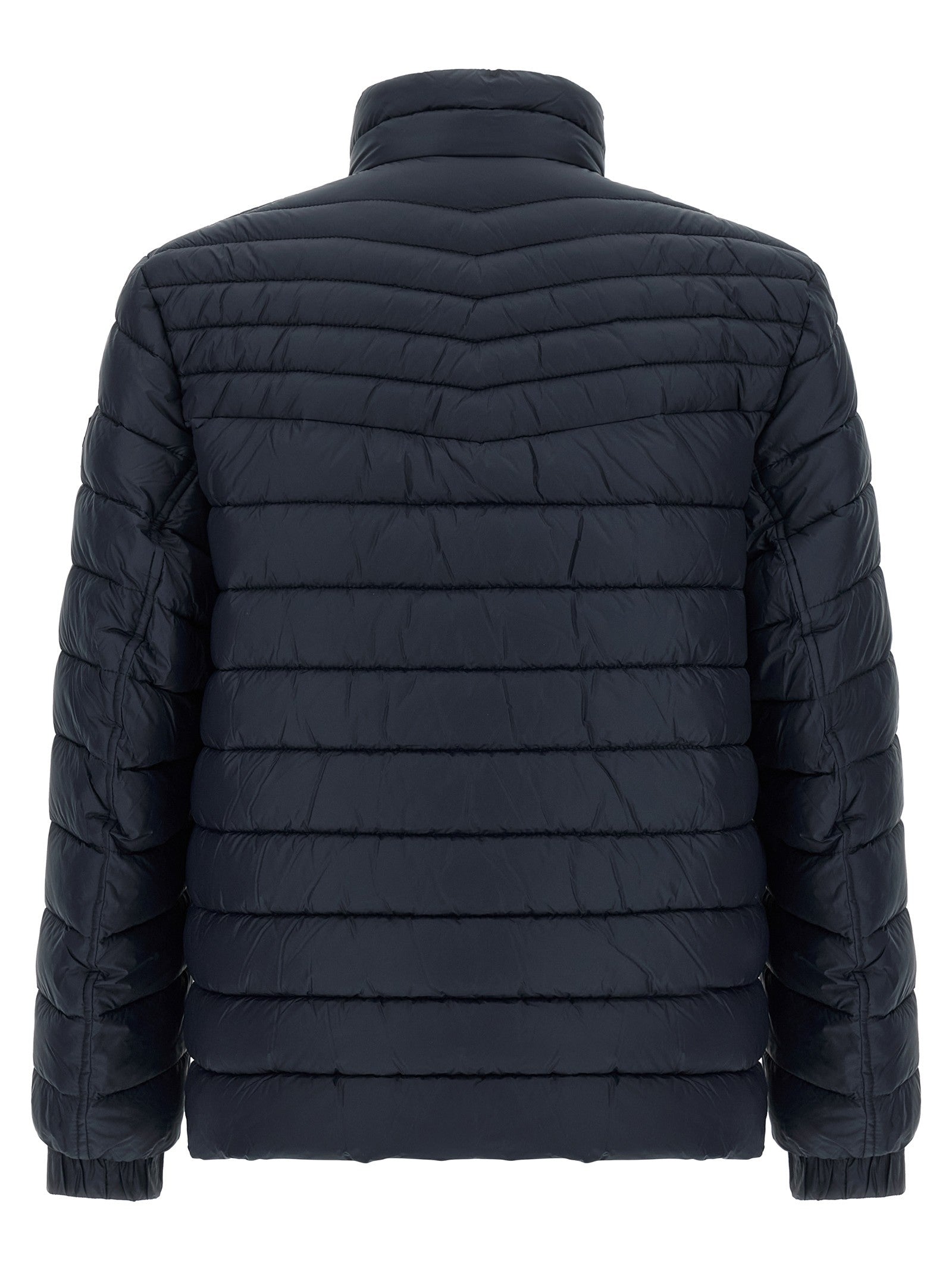 HUGO BOSS Quilted Down Jacket Blue