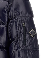 Herno Quilted Down Jacket Blue