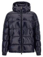 Herno Quilted Down Jacket Blue