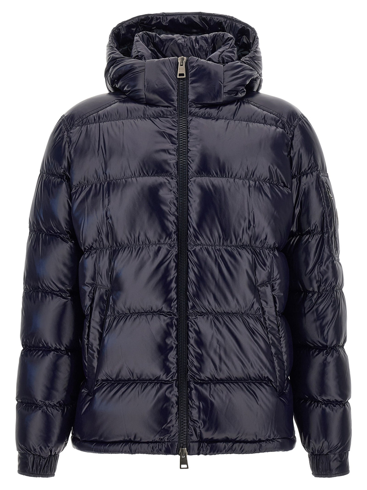 Herno Quilted Down Jacket Blue