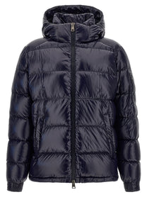 Herno Quilted Down Jacket Blue