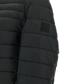 HUGO BOSS Quilted Down Jacket Black