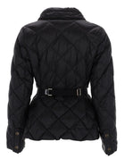 S MAX MARA Women's Quilted Jacket Black, view 2