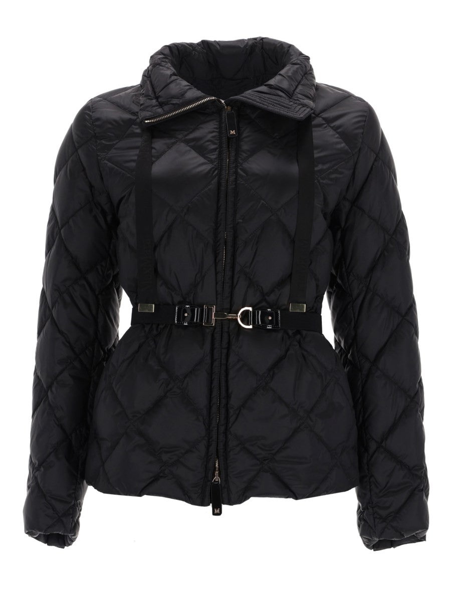 S MAX MARA Women's Quilted Jacket Black