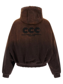 Willy Chavarria Quilted Juggernaut Jacket Brown