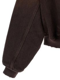 Willy Chavarria Quilted Juggernaut Jacket Brown