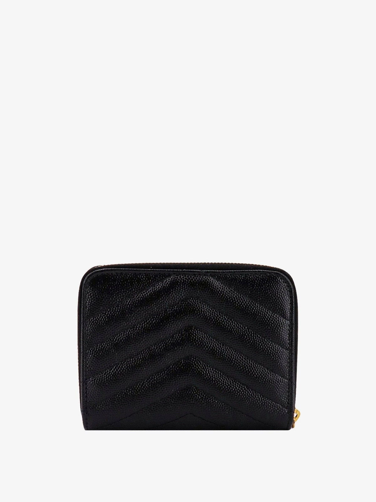 Saint Laurent Women's Quilted Leather Wallet Black, view 2