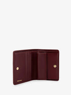 Miu Miu Women's Quilted Leather Wallet Red, view 3