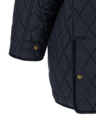 Polo Ralph Lauren Quilted Padded Jacket Blue, view 4