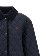 Polo Ralph Lauren Quilted Padded Jacket Blue, view 3