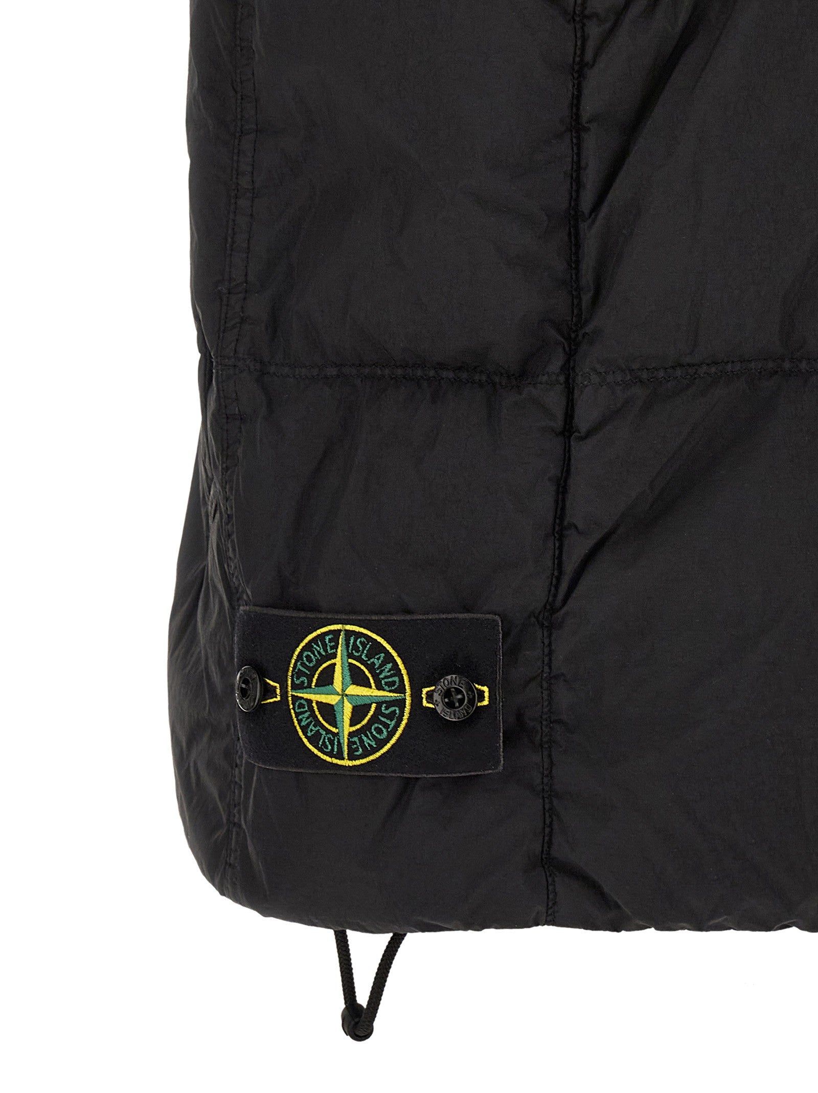 Stone Island Quilted Padded Vest Black