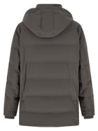 Brunello Cucinelli Quilted Parka Grey, view 3
