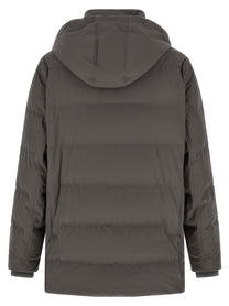Brunello Cucinelli Quilted Parka Grey