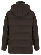 Brunello Cucinelli Quilted Parka Brown, view 3