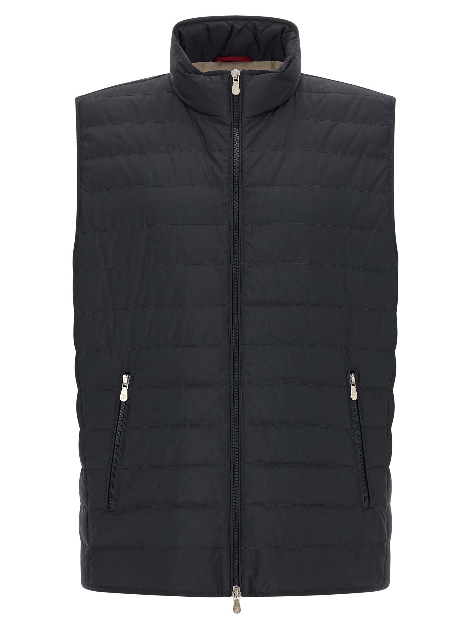 Brunello Cucinelli Quilted Vest Blue