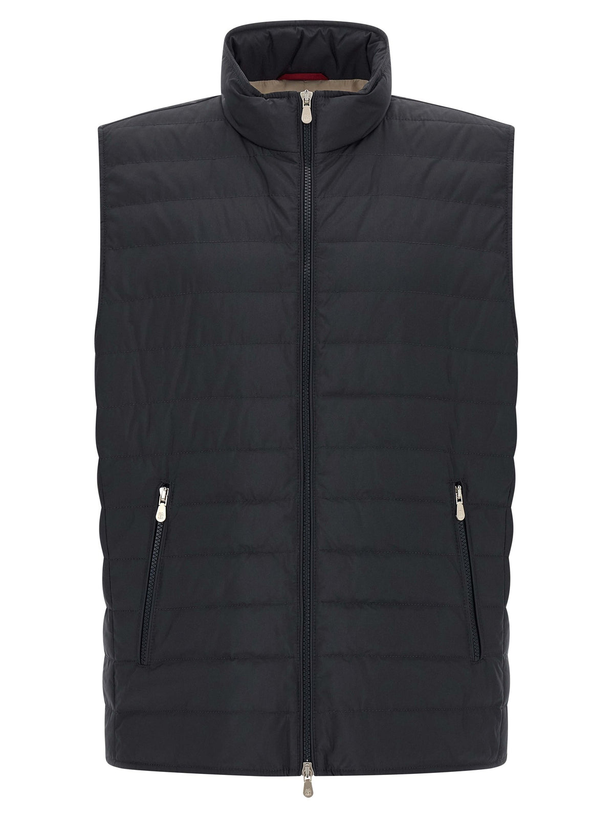 Brunello Cucinelli Quilted Vest Blue