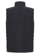 Brunello Cucinelli Quilted Vest Blue, view 2