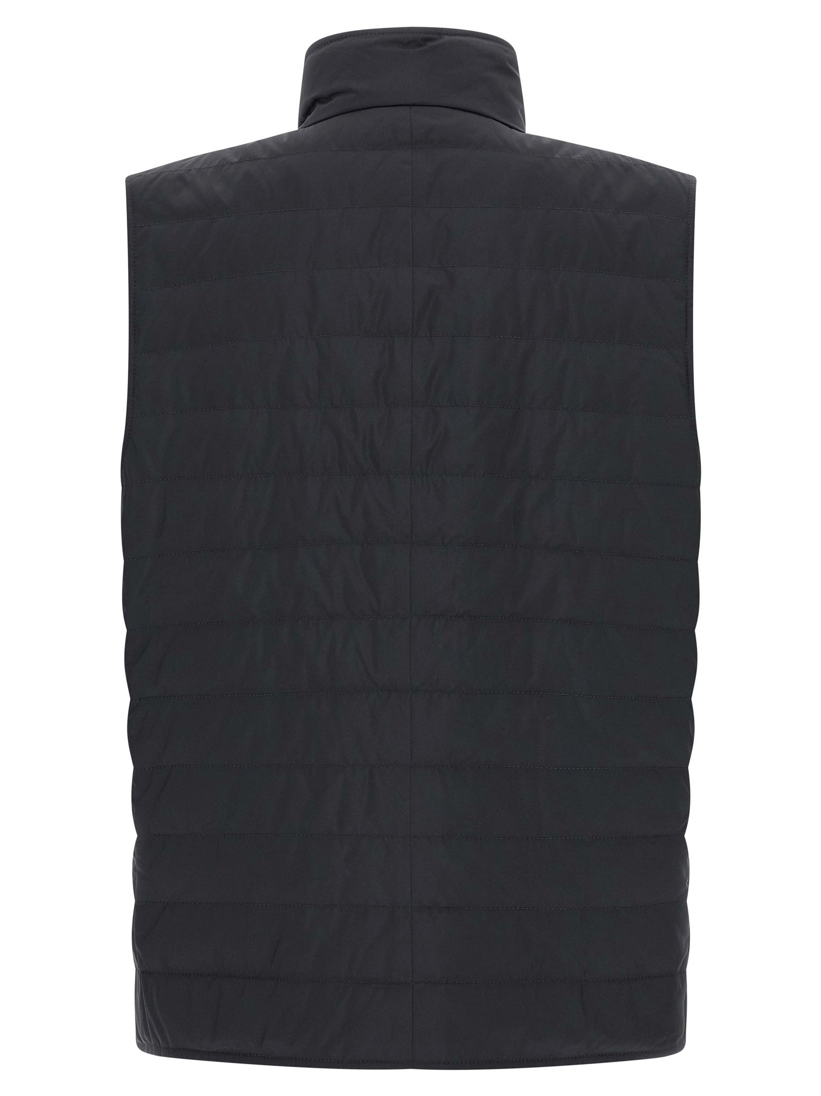 Brunello Cucinelli Quilted Vest Blue