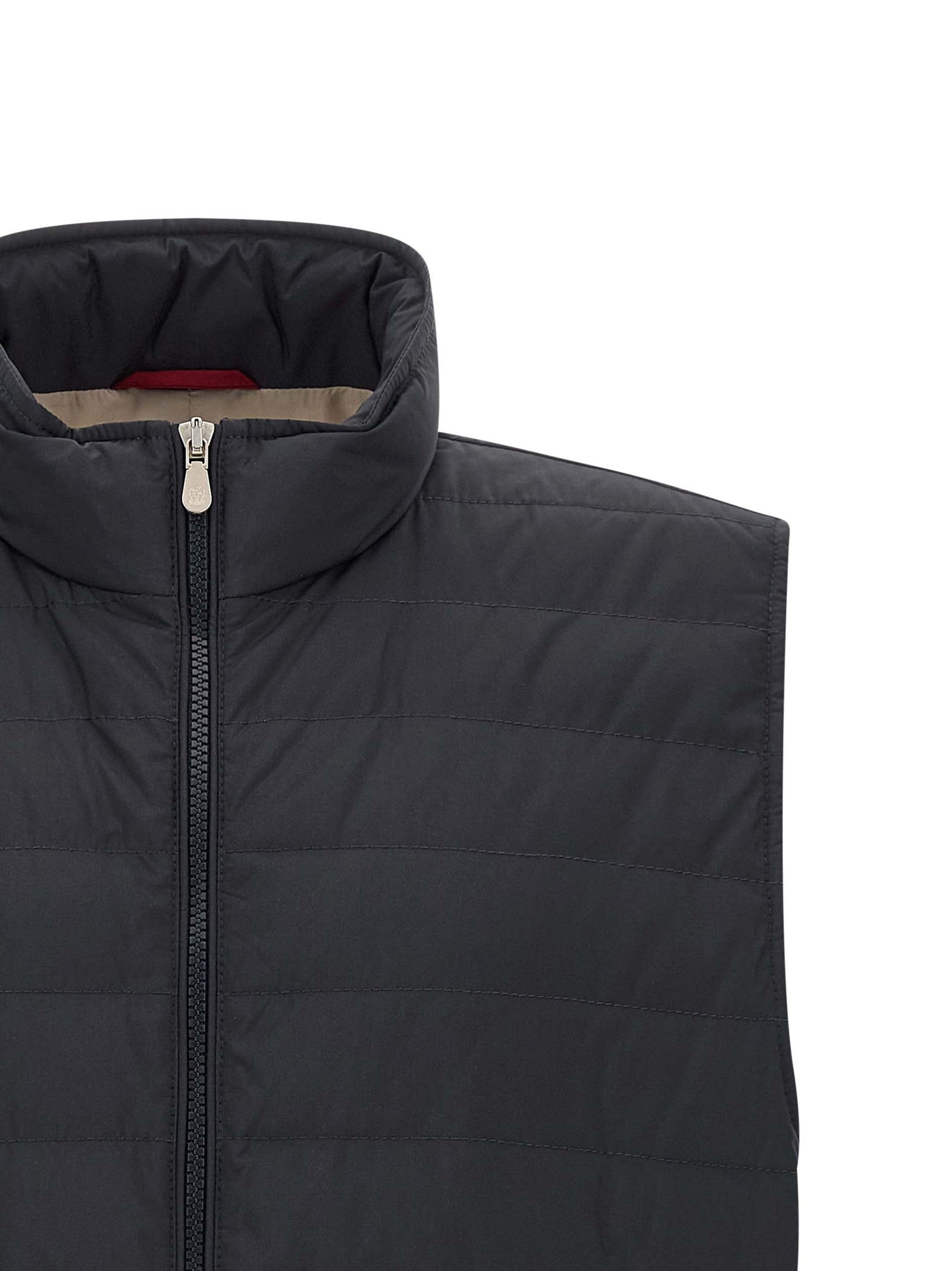 Brunello Cucinelli Quilted Vest Blue